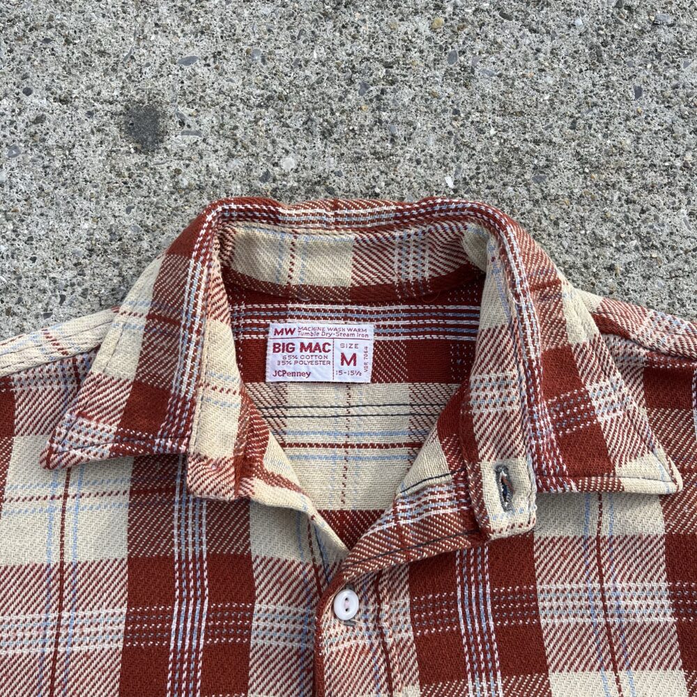 BIG MAC】70s ネルシャツ